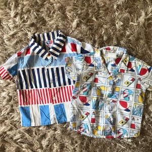 Vintage 1980s Button Down Shirts